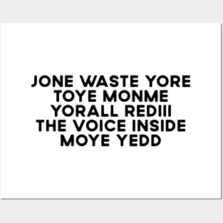 JONE WASTE YORE Funny I Miss You Jone Waste Yore Toye Monme Posters and Art